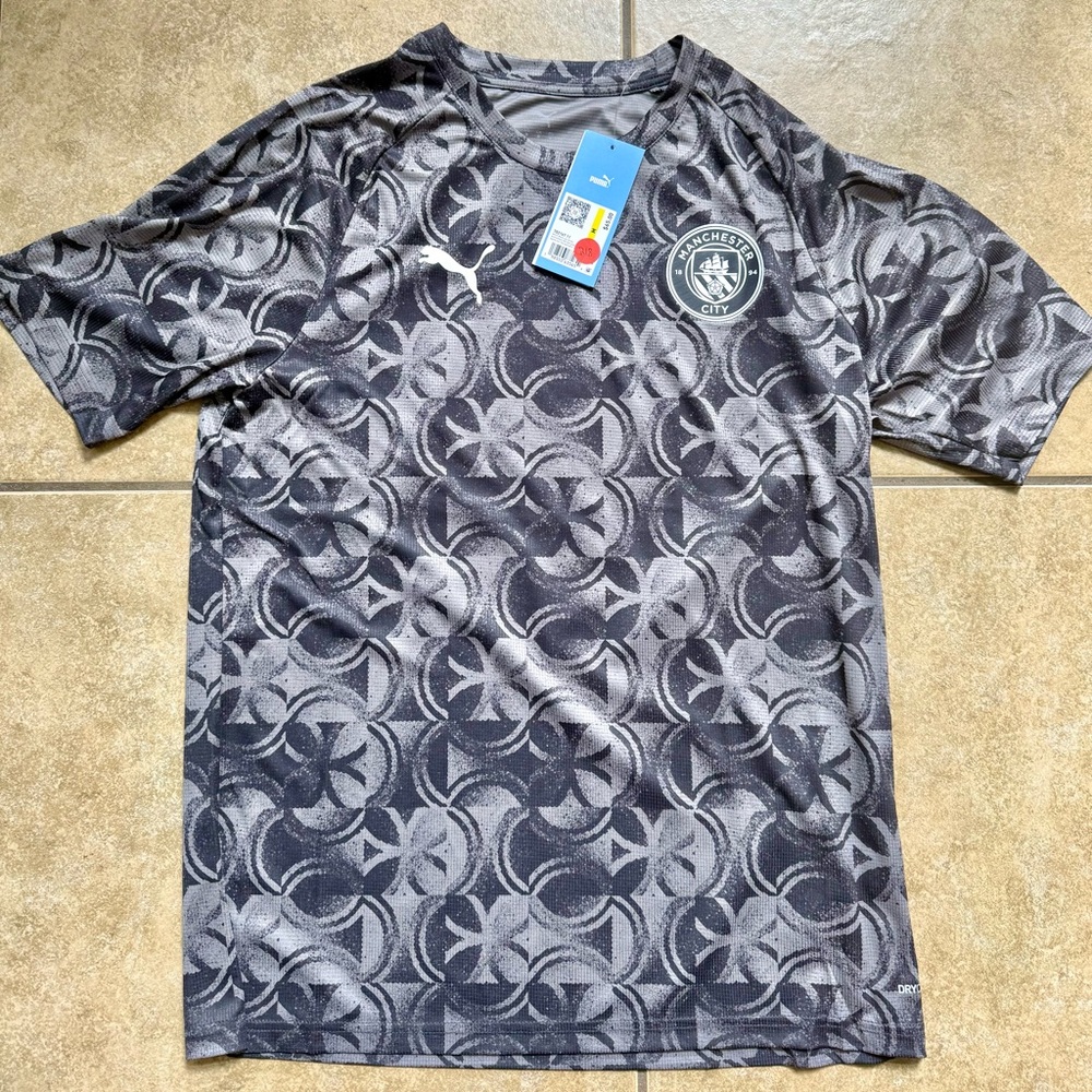 Manchester City Puma Soccer Jersey 2025-2026 Men's Medium New FAST SHIPPING